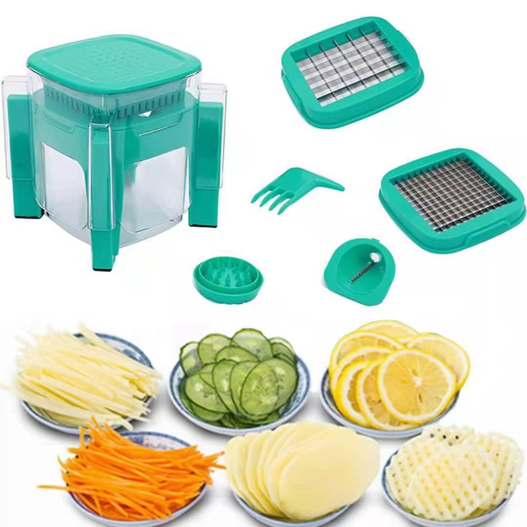 Multifunctional 12piece Vegetable Slicer Cutting Machine