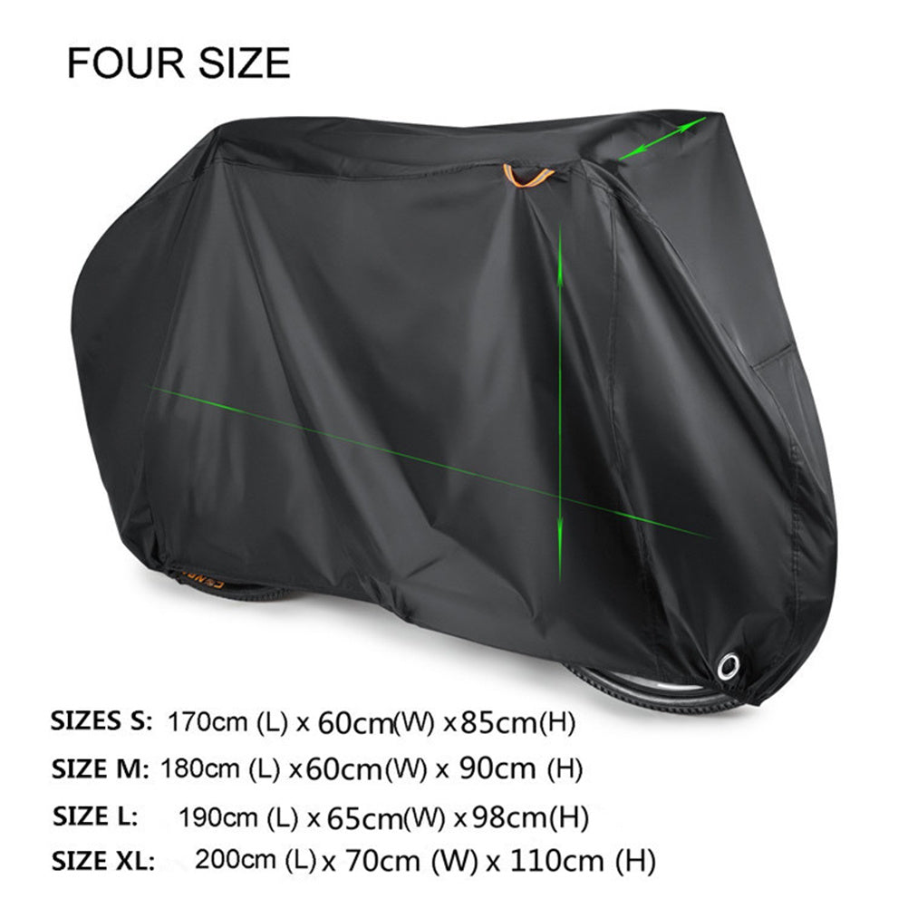 Outdoor dust cover bicycle car cover