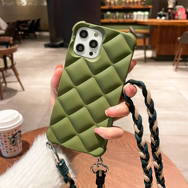 Suitable For Cross Body Strap Apple Phone Case