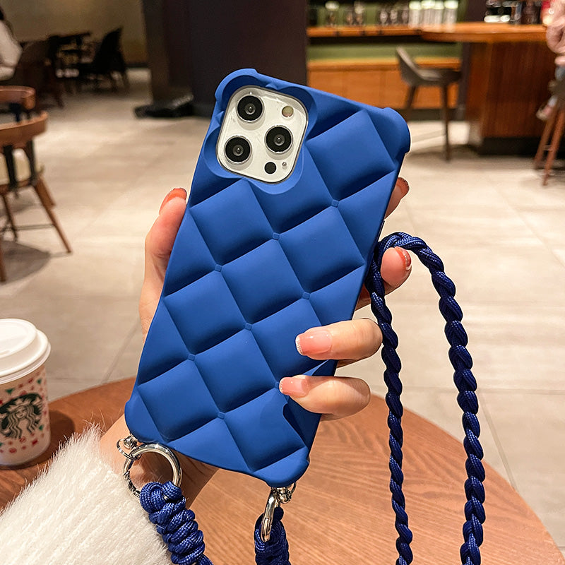 Suitable For Cross Body Strap Apple Phone Case